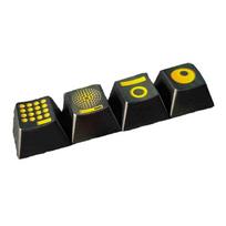 Metal Keycap Enamel Coated  Aluminum Keycaps For Most Mechanical Keyboards Gamer Gift juoda
