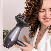 CECOTEC Hair dryer | IoniCare Harmony | 2600 W | 3 temperature settings | Ionic function | Grey | Diffuser nozzle