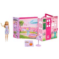 Barbie Leisure house and fashion mannequin play set (JMD28)