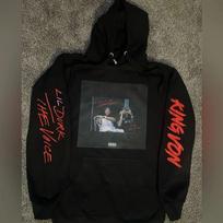 Inžinieriaus King Von Otf Hoody King Von Hoodie Su gobtuvu Oversized Aukščiausios klasės prabanga aukštos kokybės karštas produktas Unisex minkštas Kvėpuojantis S black