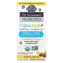 Garden of Life Dr. Formulated Probiotics Kids Strawberry Banana Chewable Tablets, 30 Count 30 pcs - 1 ea