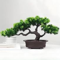 Sztuczna kompozycja Bonsai – dekoracyjne drzewko w doniczce do wnętrz
