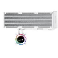 Lian Li HydroShift LCD 360N liquid cooling system without fans, white (G89.GHSLCD36NW.00)