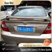 Toyota Camry 2003-2005 2.4 Galinis spoileris, montuojamas be gręžimo, nepažeidžiant paviršiaus Topcoat - Pearl White gray