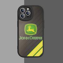 Green J-John Truck D-Deeres Phone Case For IPhone 16 15 14 13 12 11 Pro Max Plus 16E Soft Leather Cover iphone XR