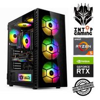 INTOP Ryzen 5 7500X3D 32GB DDR5 500GB SSD M.2 NVMe + 2TB RTX 5060 Ti 16GB no-OS