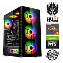 INTOP Ryzen 5 4500 16GB 1TB SSD M.2 NVME+2TB RTX5060Ti 8GB no-OS