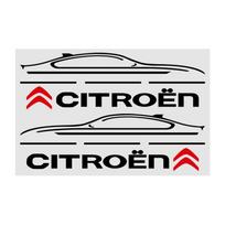 Vinilinės Automobilio Galinio Vaizdo Veidrodėlio Šoninės Kėbulo Dekoratyvinės Lipdukai Lipdukas Citroen C1 C2 C3 C4L C4 C8 Vts C5 Cactus Picasso C-Elysee Saxo black