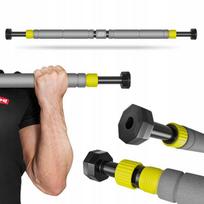 Hop-sport ištraukiamas prisitraukimų skersinis, reguliuojamas, sustiprintas, 150 kg, 65-100 cm