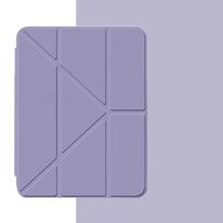 Y-Fold Leather Flip Case for IPad Mini 6 7 A17 Pro 11 M4 IPad A16 Air 11 M2 M3 for Air 2 3 4 5 6 7 8 9 10 11 Th Gen Tablet Case iPad mini 6 8.3inch violetinė