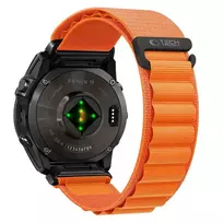 Tech-Protect NYLON PRO GARMIN FENIX 5X / 5X PLUS / 6X / 6X PRO / 7X / 8 / 8 PRO / 9 / 9 PRO (51 MM) ORANGE
