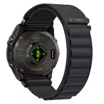 Tech-Protect NYLON PRO GARMIN FENIX 5 / 6 / 6 PRO / 7 / 8 / 8 PRO / E / 9 / 9 PRO (47 MM) BLACK
