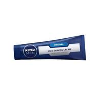 NIVEA Protect Care Men & Shaving Cream 100ml - Contains Aloe Vera and Pro-Vitamin B5 for a Smooth Razor Glide blue