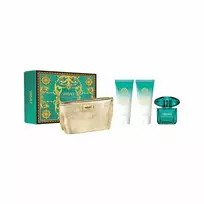 Versace  Versace Crystal Emerald Pour Femme Eau De Parfum Spray 90ml Set 4 Pieces
