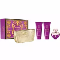 Versace  Versace Dylan Purple Pour Femme Eau De Parfum Spray 100ml Set 4 Pieces