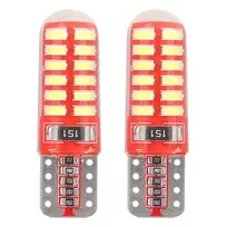 Amio LED CANBUS 24SMD 3014 T10e (W5W) SILCA White 12V