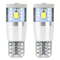 Amio LED CANBUS 3SMD 2835 T10e (W5W) ALU White 12V/24V