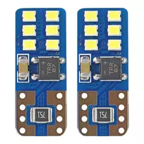 Amio LED CANBUS 12SMD UltraBright 2016 T10e (W5W) White 12V/24V