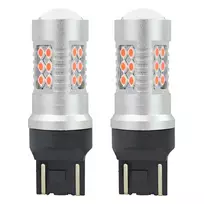 Amio LED CANBUS 3030 24SMD T20 7443 WR21/5W Red 12V/24V