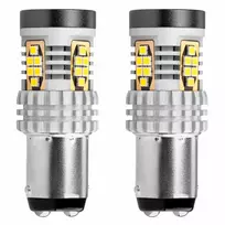 Amio LED bulbs CANBUS 3020 24SMD 1157 BAY15D P21/5W White 12V/24V