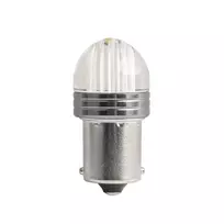 Amio LED light bulb STANDARD P21W 9SMD 12V Clear white (100 pcs)