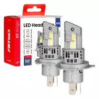 Amio LED Headlights X5-series WINGER H4 6000K max 50W -03945