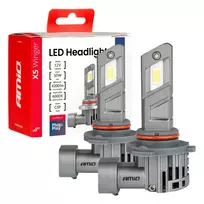 Amio LED Headlights X5-series WINGER HB3 6000K max 50W -03948