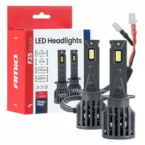 Amio LED Headlights Series F25 SILVER FULL CANBUS H1 54W 12V 24V -04701