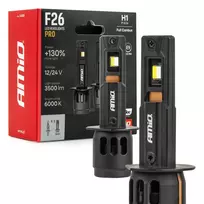 Amio LED Headlights Series F26 PRO LumiTec LIMITED +130% DUO FULL CANBUS H1 12V 24V -04869
