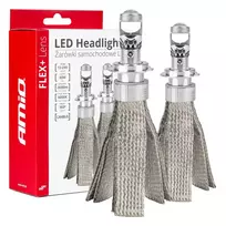 Amio LED Headlights FLEX+ Series H7 Lens -03660
