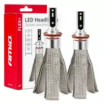 Amio LED Headlights FLEX+ Series H8 H9 H11 H16 canbus 6000K 12-24V -03663