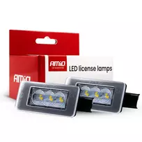 Amio LED license plate lamps CLP13 HP SMOKED CITROËN, PEUGEOT -04556
