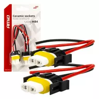 Amio Ceramic sockets 2 pcs HB4 9006