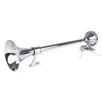 Amio Horn fanfare sound signal chrome 640mm 12V 24V -04076