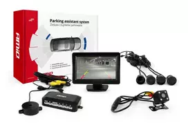 Amio Parking assistant system TFT01 4.3" with HD 315 LED 4 sensors black