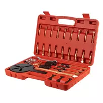 Amio Three-claw bearing puller with hooks 44 elements -04760