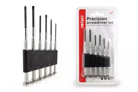 Amio Precision screwdriver set, 6 pcs