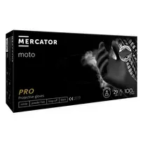 Mercator Nitrile gloves MOTO black size XXL, 100 pcs