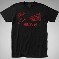 BANG BANG BAR T-SHIRT twin david peaks lynch tv police fire walk with me tee M white