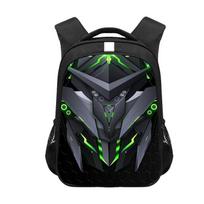 Cyberpunk Student Backpack Large Capacity Portable Storage School Bag Lightweight Casual Daypack