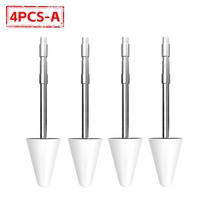 4/2/1PCS Smart Stylus Pen Replaceable Nib for Xiaomi Mi Pad Redmi Pencil Nibs Wear-resistance High Sensitivity Replacement Tips 6 4PCS-A