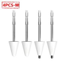 4/2/1PCS Smart Stylus Pen Replaceable Nib for Xiaomi Mi Pad Redmi Pencil Nibs Wear-resistance High Sensitivity Replacement Tips 6 4PCS-Mixed