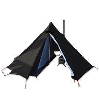 Flame Retardant Pyramid Tent with Built-in Wood Stove for Winter Camping Standard: 1 Person