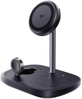 Baseus EnerFill FS41 3w1 with cooling, EU plug, 45W, and USB-C to USB-C cable – black