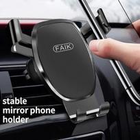 Car Phone Holder – Gravity-Induced Air Vent Mount with Triangular Mirror Design (Smartphone Bracket) juoda