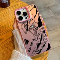 Gundam Line Draft for IPhone1 6pro Max 15plus Color Silver 14 Mobile Phone Case 13 for Apple 12 Protective Case For  Apple 6 black