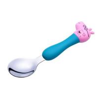 Mielas Peppa Pig nerūdijančio plieno vaikų stalo įrankių rinkinys Patvarus šakutė ir šaukštas kūdikiams Big Spoon