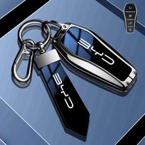 Automobilio nuotolinio valdymo pultelio dėklas Laikiklis Apvalkalas Maišelis BYD Song Plus Atto 3 Han EV Tang DM Qin Seal Dolphin Raktų pakabuko priedai gray