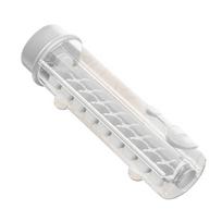Šaldytuvo laikymo ledukų gaminimo forma su besisukančiu atleidimu, be BPA, plastikinė forma šaldikliui, nepralaidi vandeniui, sukraunama, taupanti vietą ledo dėžė namų vakarėliui white