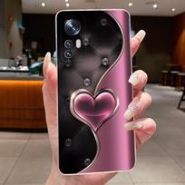 Dėklas Xiaomi 12 12X Dėklas Mi 12 Pro Lite Skaidrus Prabangus Madingas Drugelis Gėlė Galinis Dangtelis Mi12 Lite Minkštas TPU Silikonas Funda Xiaomi 12 Pro gray